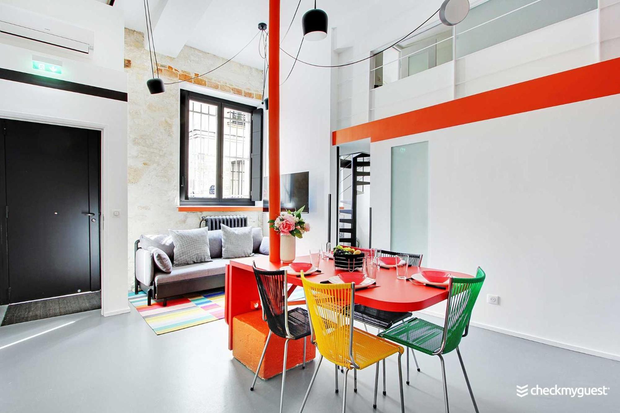 Authentic Apartment - 2Br-6P - Le Marais パリ エクステリア 写真